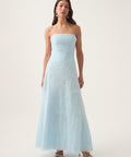 Aje Soundscape Maxi Gown Sea Breeze Blue - 8 / Blue - Dresses