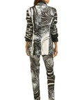 Aje Starry Night Set (Blazer Size 8 Pants Size 6) - 6 / Print - Outfit Sets
