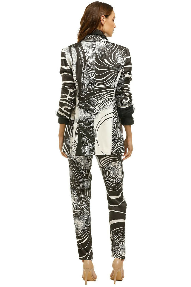 Aje Starry Night Set (Blazer Size 8 Pants Size 6) - 6 / Print - Outfit Sets