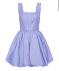 Aje Suzette Bubble Hem Mini Dress - 8 / Violet - Dresses