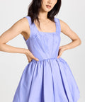 Aje Suzette Bubble Mini Dress Cool Lavender Size 8 / S - 8 / Purple - Dresses