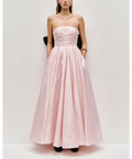 Aje Thea Gown Maxi in Pink Tint/ Black Size AU 12 - 12 / Pink - Dresses