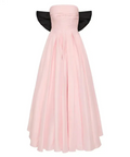 Aje Thea Gown Maxi in Pink Tint/ Black Size AU 12 - 12 / Pink - Dresses