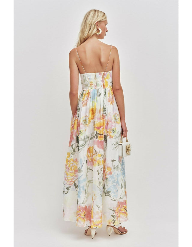 Aje Vacation Maxi Dress - 12 / Multi - Dresses