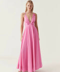 Aje Vellum Maxi Dress in Cerise Pink Size 10 - 10 / Pink - Dresses