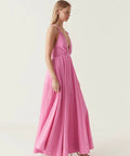 Aje Vellum Maxi Dress in Cerise Pink Size 10 - 10 / Pink - Dresses