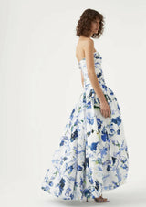Aje Violette Bubble Hem Maxi Dress view 4
