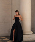 Aje Violette Bubble Hem Maxi Dress Size 10 - 10 / Black - Dresses