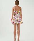 AJE Violette Bubble Hem Mini Dress - Floral - 6 / Floral - Dresses