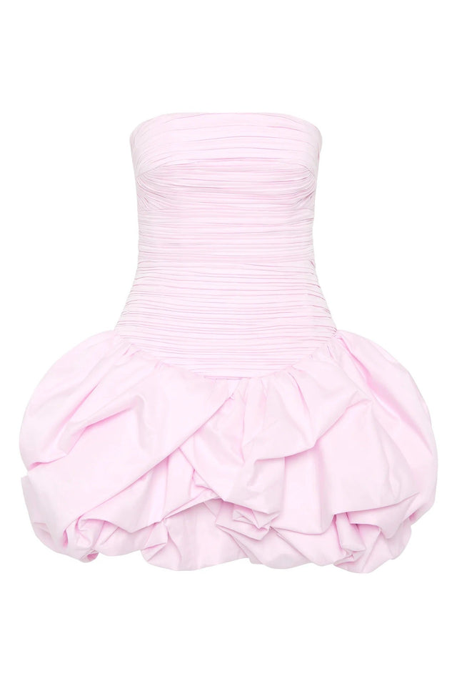 AJE Violette Bubble Hem Mini Dress Pink - 6 / Pink - Dresses