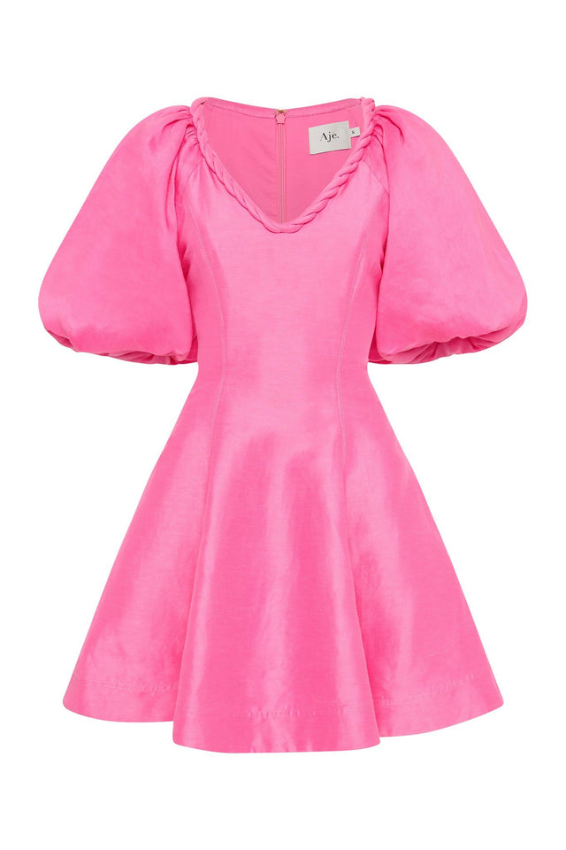 Aje-Whimsical-V-Neck-Mini-Dress
