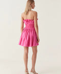 Aje Whisper Layered Mini Dress - 6 / Pink - Dresses