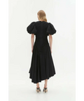 Aje Wisteria Midi Dress - 10 / Black - Dresses