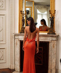 Alamour Stella Dress - 8 / Orange - Dresses