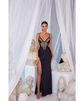 Alamour The Label Greta Gown - 8 / Black - Dresses