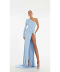 Albina Dyala Celeste Gown - 8 / Blue - Dresses