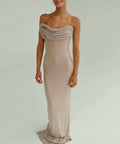 Albina Dyla Celeste Gown - 6 / Silver - Dresses