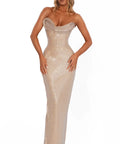 Albina Dyla Celeste Gown - 6 / Silver - Dresses