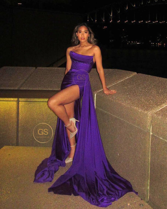 Albina Dyla Purple Femme Corset Dress Size XS / AU 6 - 6 / Purple - Dresses