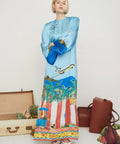 Alemais All Aboard Midi Dress Print Size AU 14 & 16 - Dresses