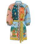 Alemais All Aboard Mini Dress - 8 / Multi - Dresses