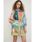 Alemais All Aboard Mini Dress Multi Size 16 - 16 / Multi - Dresses