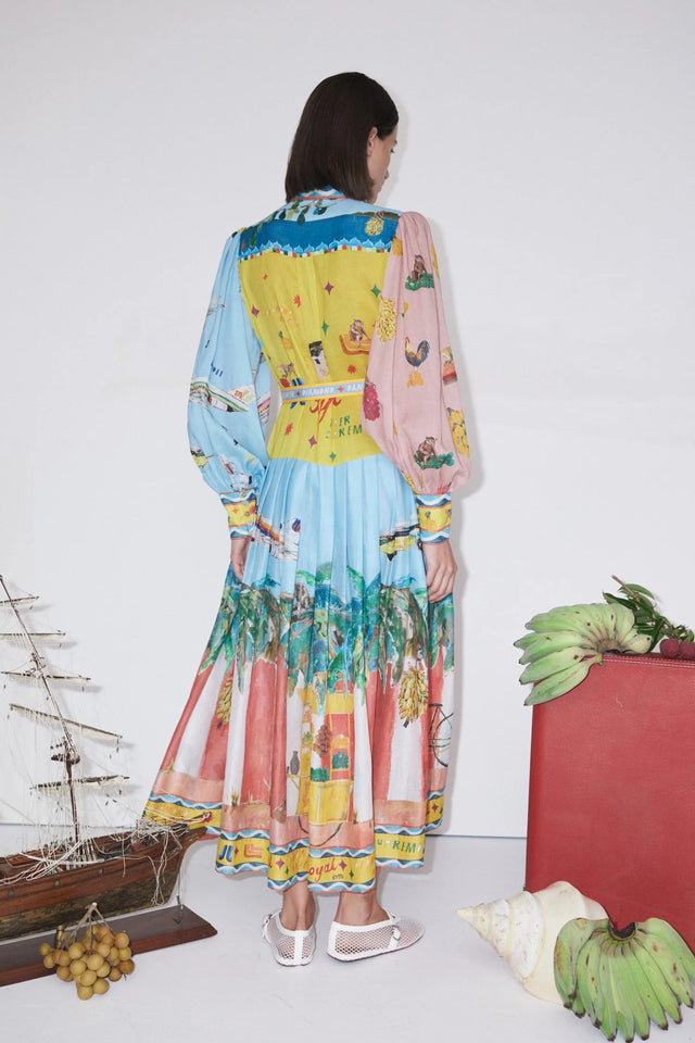 Alemais All Aboard Shirtdress - 10 / Multi - Dresses