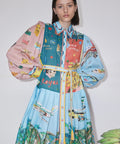 Alemais All Aboard Shirtdress - 10 / Multi - Dresses