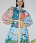 Alemais All Aboard Shirtdress Size 12 - 12 / Multi - Dresses