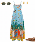 Alemais All Aboard Sundress - Dresses