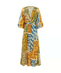 Alemais Archie Wrap Dress Multi Size AU 14 - 14 / Multi - Dresses