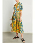 Alemais Archie Wrap Dress Multi Size AU 14 - 14 / Multi - Dresses