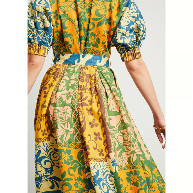 Alemais Archie Wrap Dress Multi Size AU 14 - 14 / Multi - Dresses