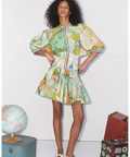 Alemais Atlas Mini Dress Green Size 12 & 16 - Dresses