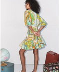 Alemais Atlas Mini Dress Green Size 12 & 16 - Dresses