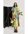 Alemais Avery Spliced Midi Dress - 10 / Multi - Dresses