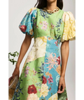 Alemais Avery Spliced Midi Dress - 10 / Multi - Dresses