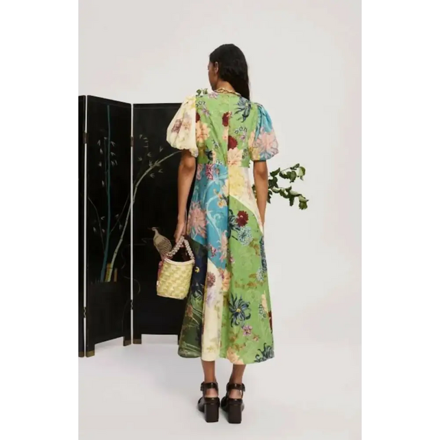 Alemais Avery Spliced Midi Dress - 10 / Multi - Dresses