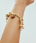 Alemais Banana House Charm Bracelet - Gold - Accessories