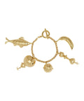 Alemais Banana House Charm Bracelet - Gold - Accessories