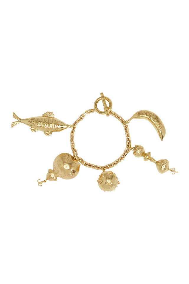 Alemais Banana House Charm Bracelet - Gold - Accessories