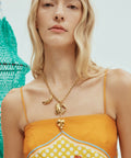 Alemais Banana House Charm Necklace - Gold - Necklaces