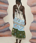 Alemais Bath House Midi Dress Multi - Dresses
