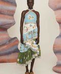 Alemais Bath House Midi Dress Multi - Dresses
