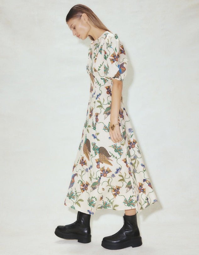 ALEMAIS - Alemais Birdie Midi Dress