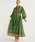 Alemais Birdie Shirtdress Jade Green Size AU 14 - 14 / Green - Dresses