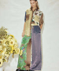 Alemais Birdie Spliced Silk Shirt and Pants Set Multi Print Size 14 - 14 / Print - Outfit Sets