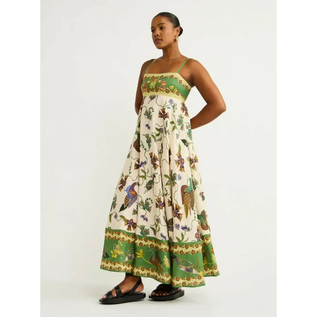 Alemais Birdie Sundress Multi Size 6 - 6 / Print - Dresses