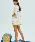 ALEMAIS - Alemais Blue Marlin Shirt and Skirt