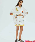 ALEMAIS - Alemais Blue Marlin Shirt and Skirt